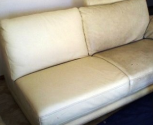Nettoyage de divan en cuir