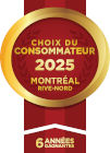 Choix du consommateur Rive-Nord Montréal 2025